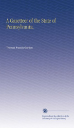 a gazetteer of the state of pennsylvania_cover