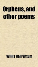 orpheus and other poems_cover