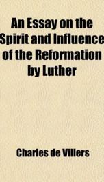 an essay on the spirit and influence of the reformation_cover
