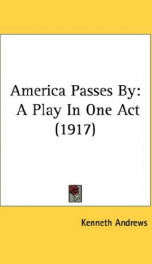 america passes by a play in one act_cover