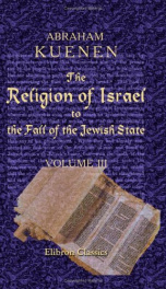 the religion of israel to the fall of the jewish state volume 3_cover