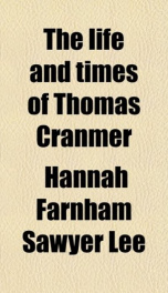 the life and times of thomas cranmer_cover