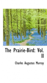 the prairie bird_cover