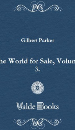 The World for Sale, Volume 3._cover