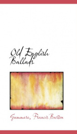 old english ballads_cover