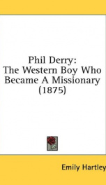 phil derry the western boy who became a missionary_cover