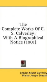 the complete works of c s calverley_cover