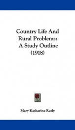 country life and rural problems a study outline_cover