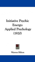 Initiative Psychic Energy_cover