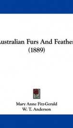 australian furs and feathers_cover