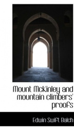 mount mckinley and mountain climbers proofs_cover