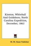 kinston whitehall and goldsboro north carolina expedition december 1862_cover