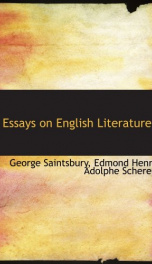 essays on english literature_cover