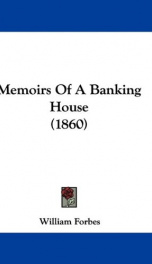 memoirs of a banking house_cover