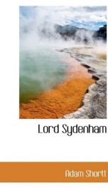 lord sydenham_cover