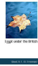 egypt under the british_cover