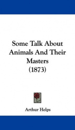 some talk about animals and their masters_cover