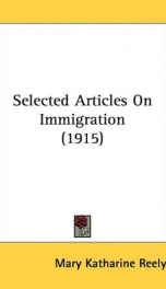 selected articles on immigration_cover