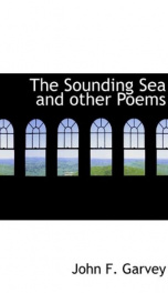 the sounding sea and other poems_cover