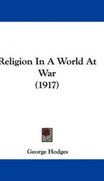 religion in a world at war_cover