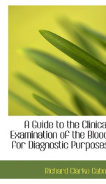 a guide to the clinical examination of the blood for diagnostic purposes_cover