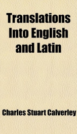 translations into english and latin_cover