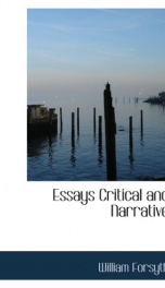 essays critical and narrative_cover