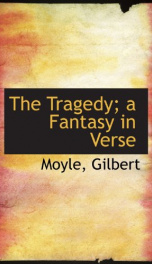 the tragedy a fantasy in verse_cover