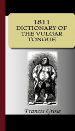 1811 Dictionary of the Vulgar Tongue_cover