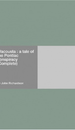 Wacousta : a tale of the Pontiac conspiracy (Complete)_cover