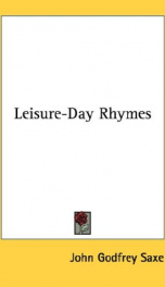 leisure day rhymes_cover