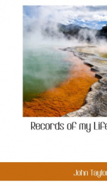 records of my life_cover