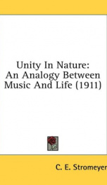 unity in nature an analogy between music and life_cover