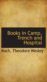 books in camp trench and hospital_cover