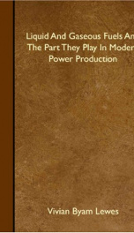 liquid and gaseous fuels and the part they play in modern power production_cover
