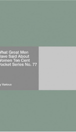 What Great Men Have Said About Women_cover