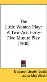 the little women play a two act forty five minute play_cover