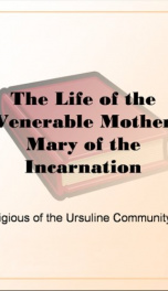the life of the venerable mother mary of the_cover