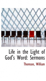 life in the light of gods word sermons_cover