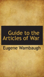 guide to the articles of war_cover