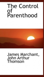 the control of parenthood_cover