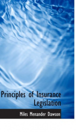 principles of insurance legislation_cover