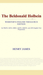 The Beldonald Holbein_cover