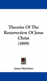 theories of the resurrection of jesus christ_cover