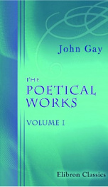 the poetical works of john gay volume 1_cover