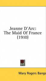 jeanne darc the maid of france_cover