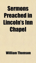 sermons preached in lincolns inn chapel_cover