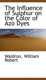 the influence of sulphur on the color of azo dyes_cover