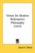 verses on modern redemptive philosophy_cover