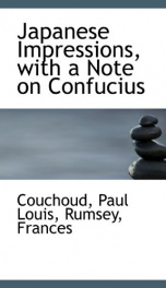 japanese impressions with a note on confucius_cover